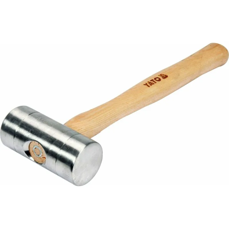 Слюсарний алюмінієвий молоток Yato 50x320 мм, 580 г (YT-45282) фото