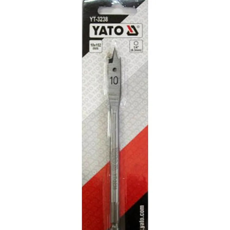 Свердло пухове по дереву YATO 10x152 мм (YT-3238) фото