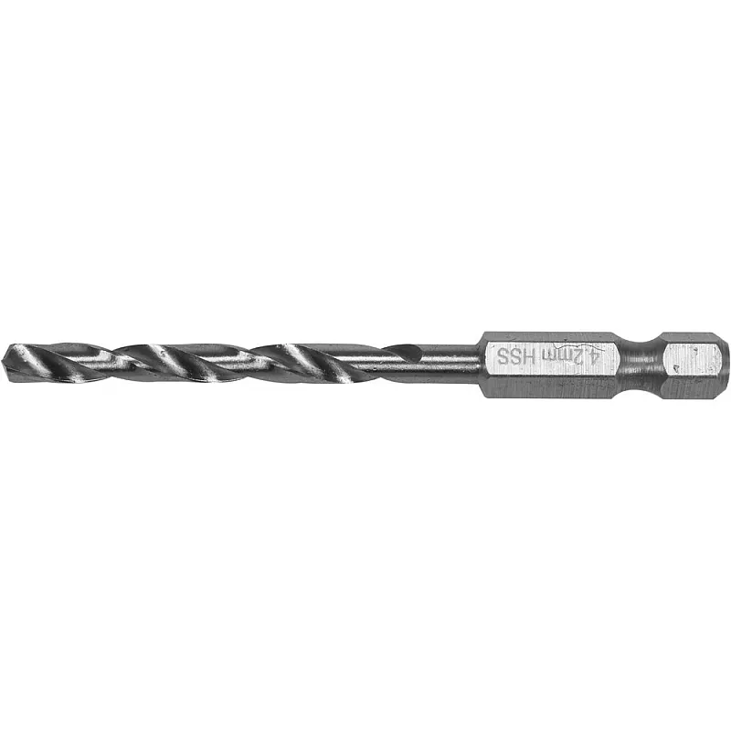 Свердло Yato по металу 4.2мм HEX 1/4 75/43мм (YT-44867) фото