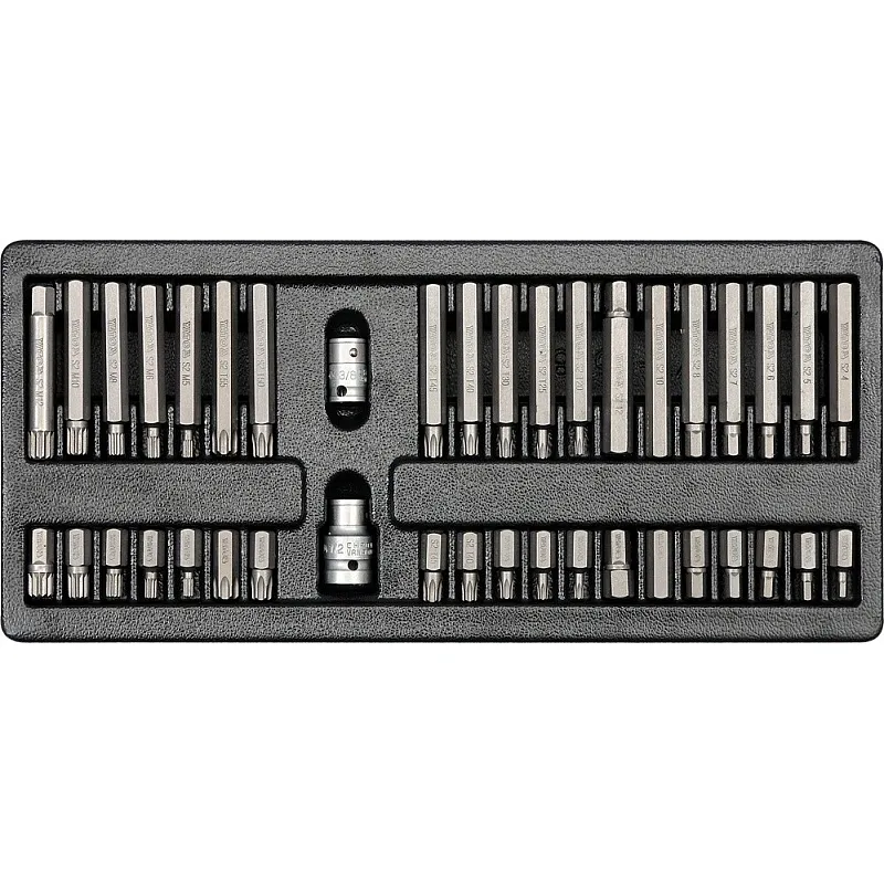 Вкладиш для інструментальної шафи Yato біти (YT-5538) фото