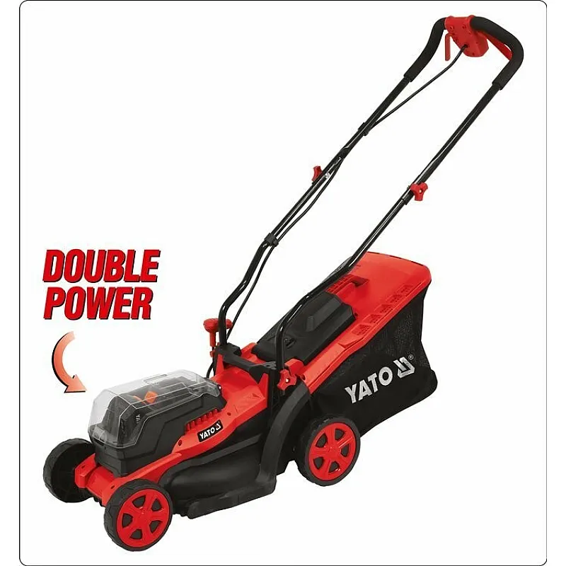 Акумуляторна газонокосарка Yato YT-85220 фото