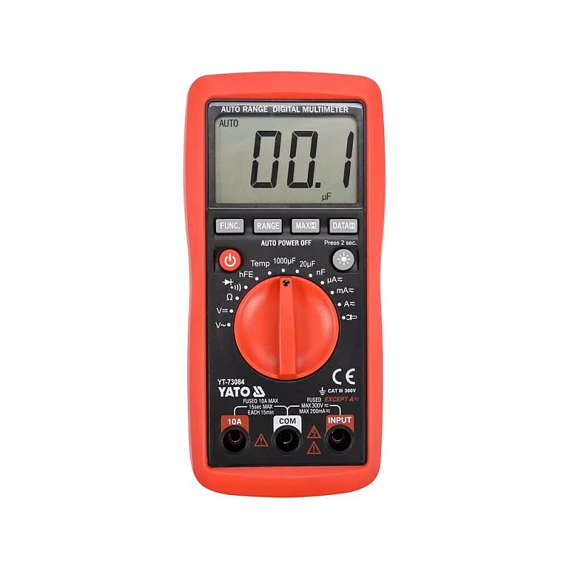 Цифровий мультиметр Yato (YT-73084) фото