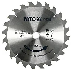 Диск пильний по дереву YATO 235х30 мм (YT-60688)
