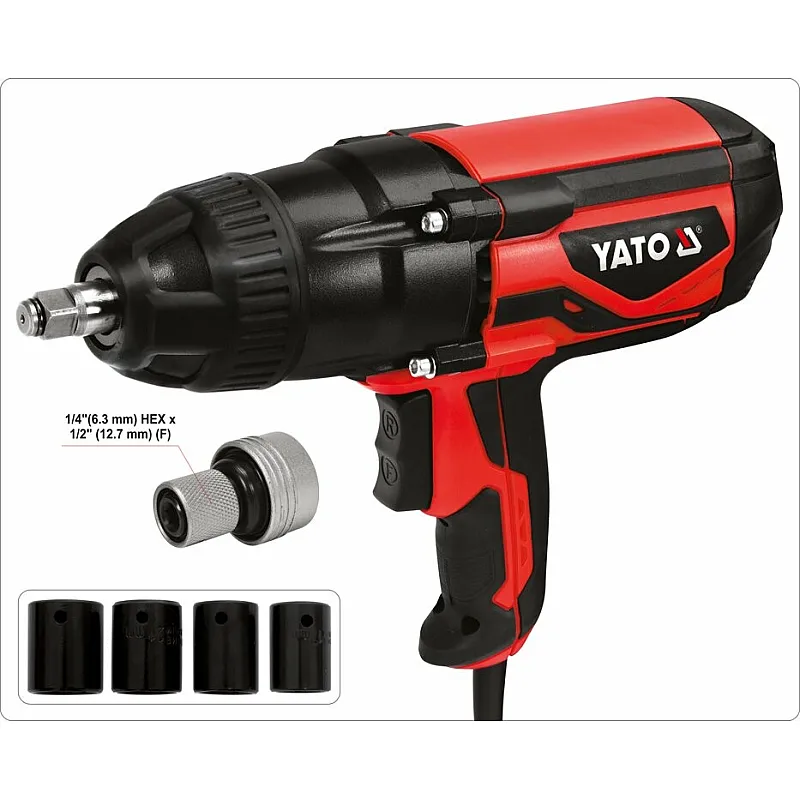 Гайковерт ударний Yato YT-82021 фото