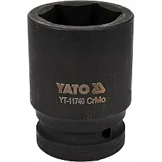 Головка торцева ударна Yato Cr-Mo 41х80 мм, 6-гранна (YT-11740)