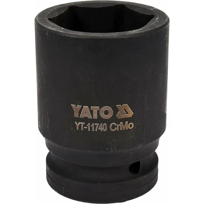 Головка торцева ударна Yato Cr-Mo 41х80 мм, 6-гранна (YT-11740) фото