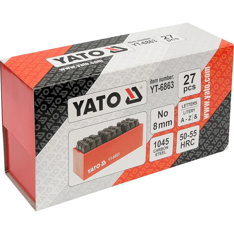 Клейма літерні Yato YT-6863 фото