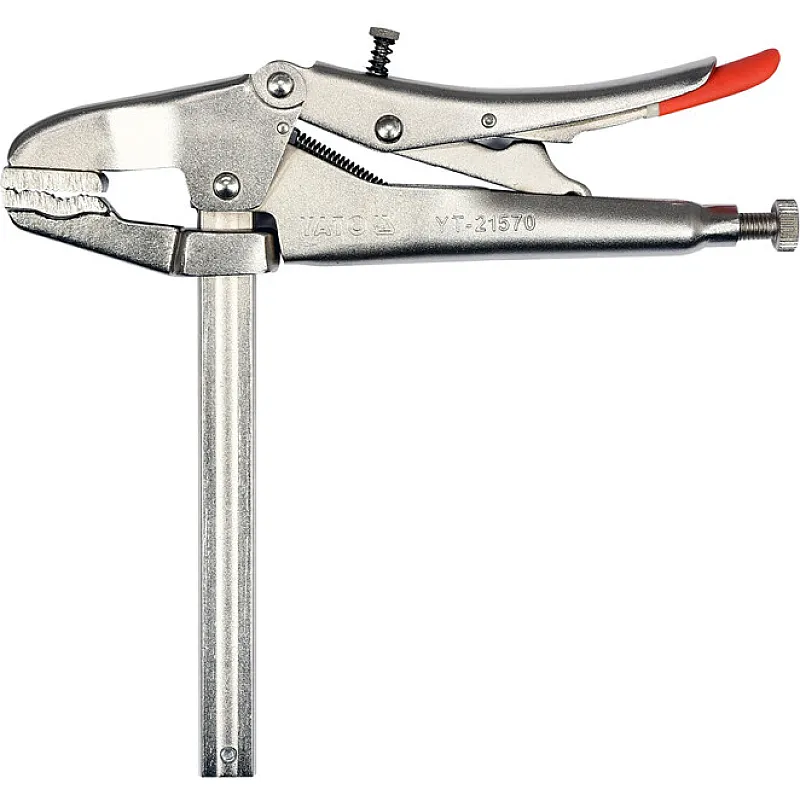 Кліщі затискні Yato 200 мм 0-150мм з утримувачем (YT-21570) фото