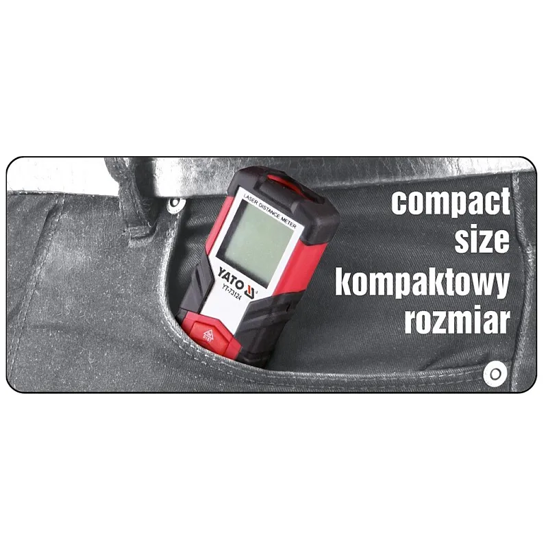 Лазерный дальномер Yato YT-73124 фото