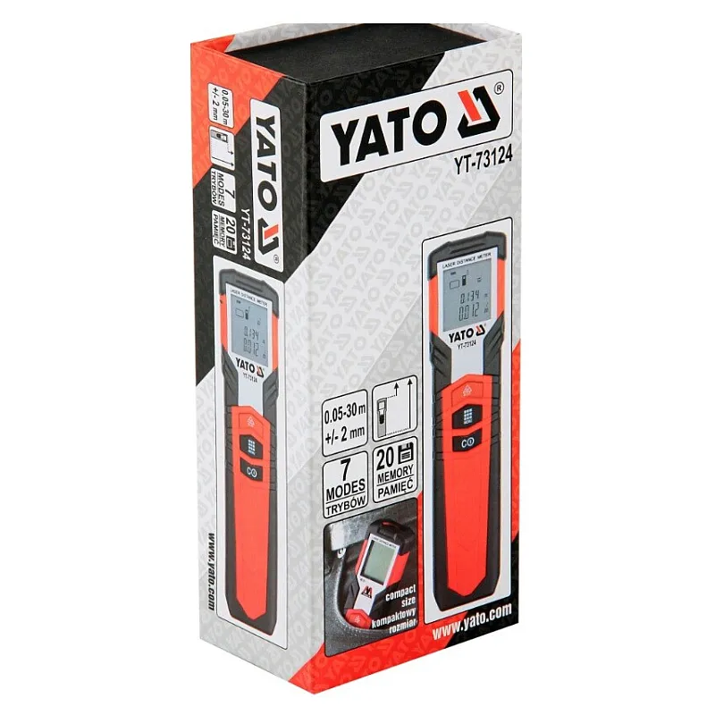 Лазерный дальномер Yato YT-73124 фото