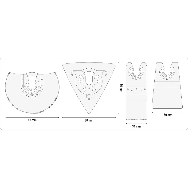 Багатофункціональний інструмент Yato YT-82819 (без акумулятора та ЗУ) фото