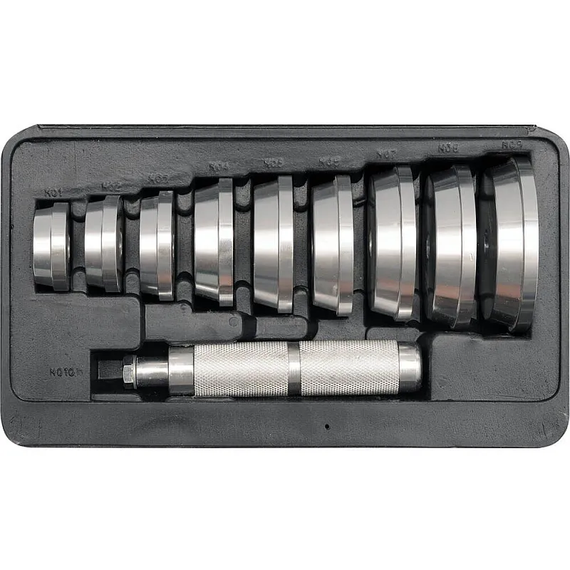 Набір для встановлення підшипників та сальників Yato 40-81 мм, 10 шт. (YT-0638) фото