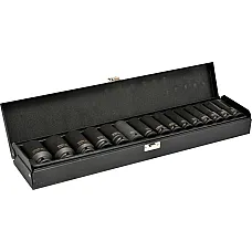 Набір головок ударних торцевих Yato 1/2", 10-32 мм (YT-1055)