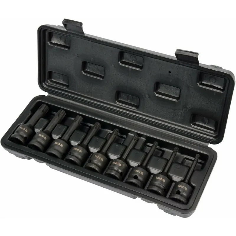 Набір ударних насадок викрутки Yato RIBE RM5-RM14 (YT-10681) фото