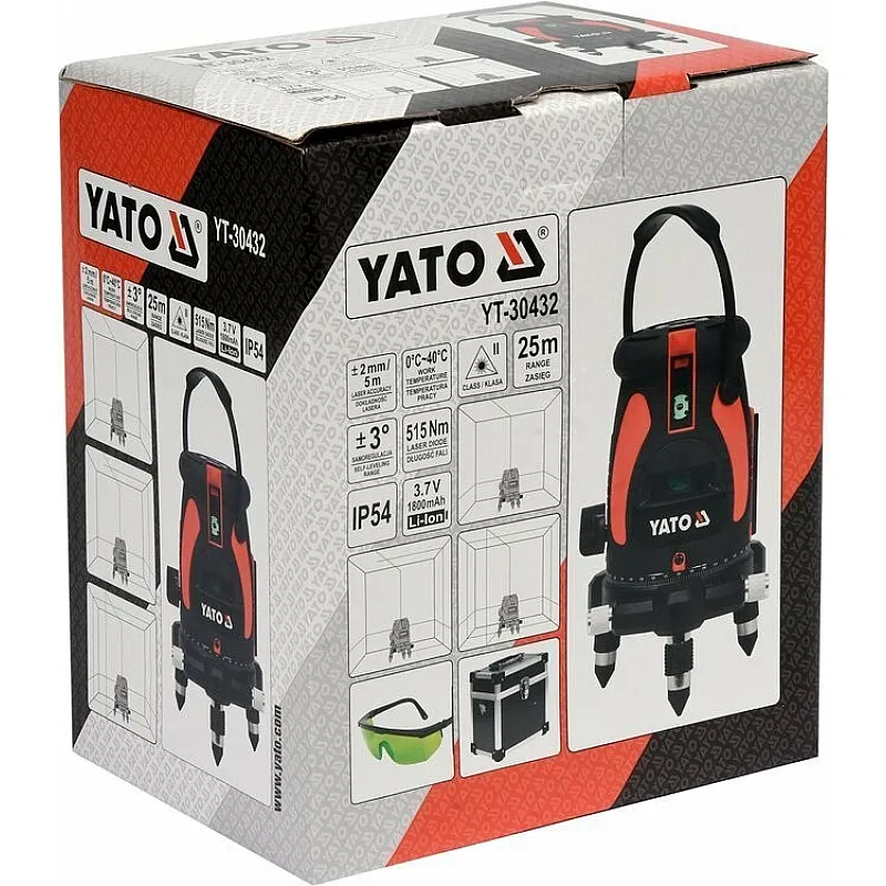 Нівелір лазерний Yato YT-30432 фото