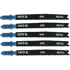 Полотно для електролобзика YATO 24-10TPI, 100 мм, 5 шт. (YT-3415)
