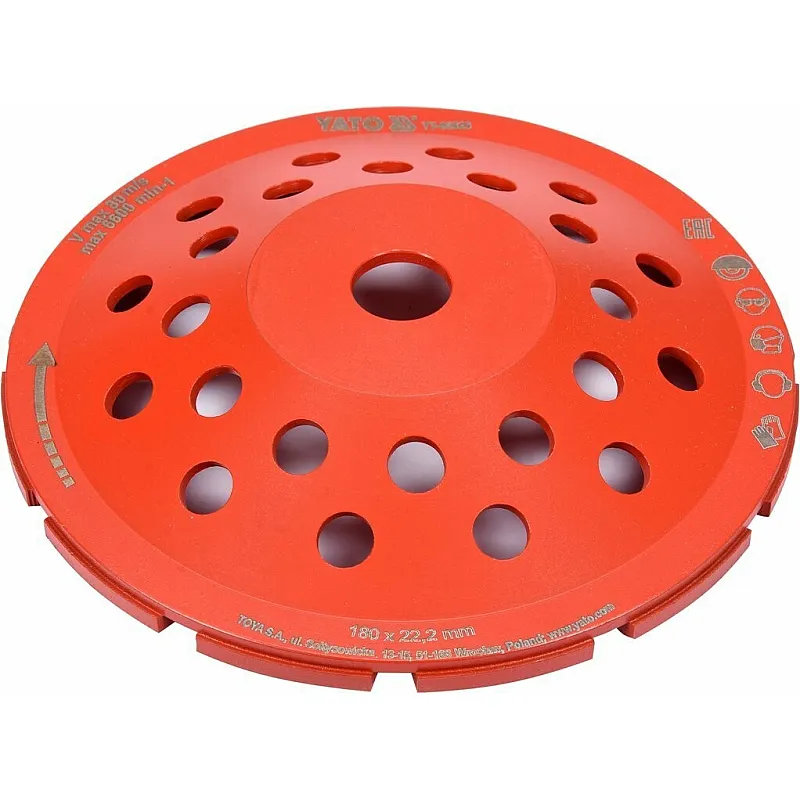 Алмазний шліфувальний диск Yato YT-60323 фото