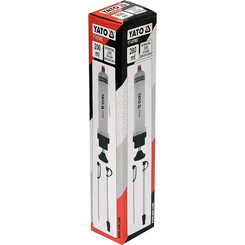 Шприц ручний для робочих рідин YATO (YT-07083) фото