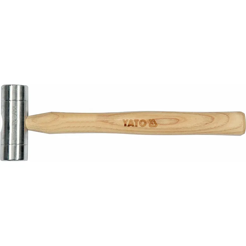 Слюсарний алюмінієвий молоток Yato 30x280 мм, 150 г (YT-45280) фото