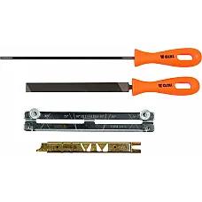 Засіб для заточування відрізних ланцюгів з напилком Yato 4 мм, 4 шт (YT-85040)