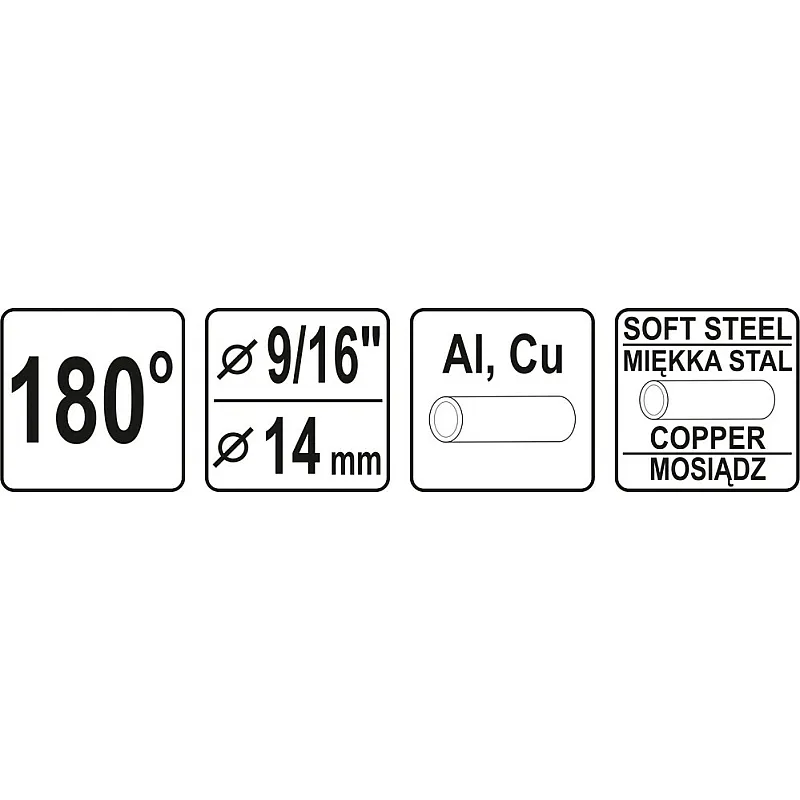 Трубогиб Yato YT-21843 фото