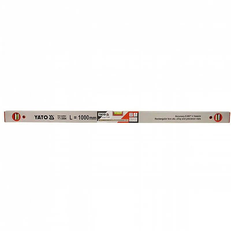 Рівень алюмінієвий YATO YT-3004 фото