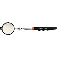 Дзеркало телескопічне оглядове з лампою Yato (YT-0663)