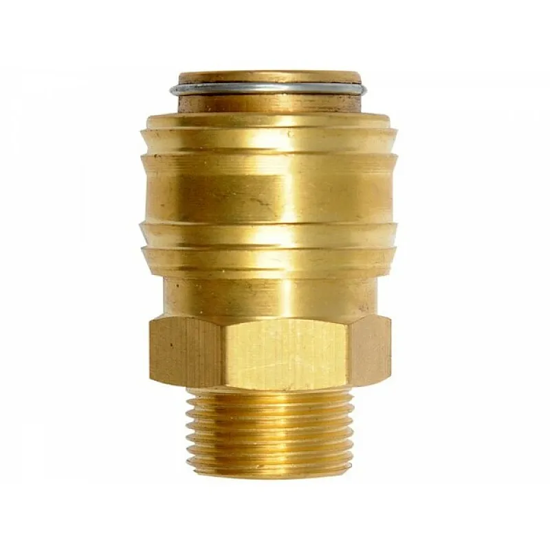 Швидкознімне латунне зєднання YATO YT-24095 фото