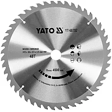 Диск пильний YATO по дереву 315х30х3.5х2.5 мм, 48 зубців (YT-60792)