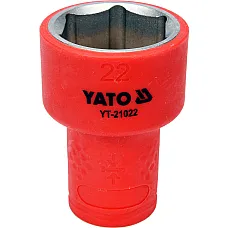 Головка торцева діелектрична Yato 22 мм (YT-21022)