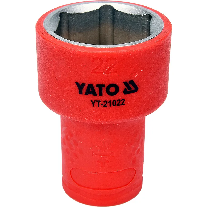 Головка торцева діелектрична Yato 22 мм (YT-21022) фото
