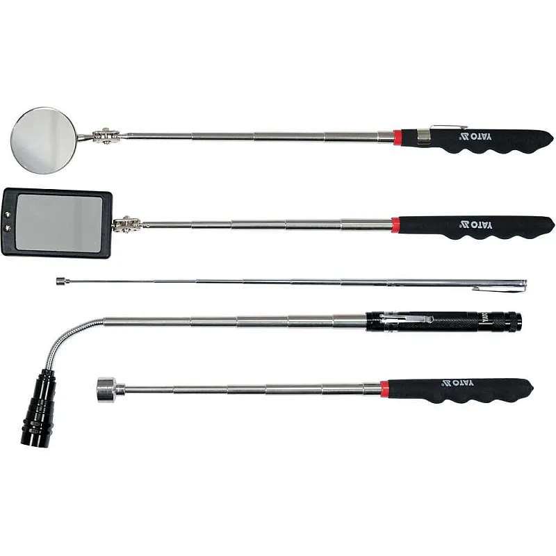 Інспекційний комплект для діагностики та ремонту автомобілів Yato 5 шт. (YT-06622) фото