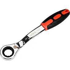 Ключ накидний з тріскачкою Yato вигнутий 20мм (YT-02382)