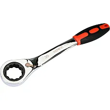 Ключ накидний з тріскачкою Yato вигнутий 30мм (YT-02387)