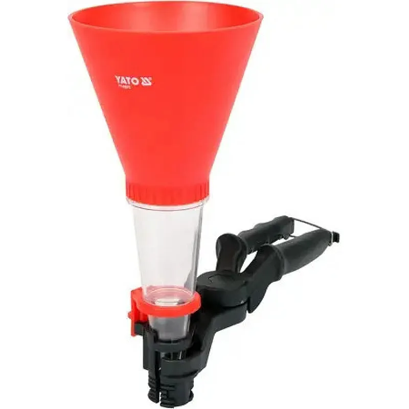 Лійка для олії з утримувачем Yato 125/20 мм (YT-06972) фото