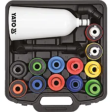 Лійка для затоки олії в двигуні Yato з адаптерами, 2 л (YT-06919)