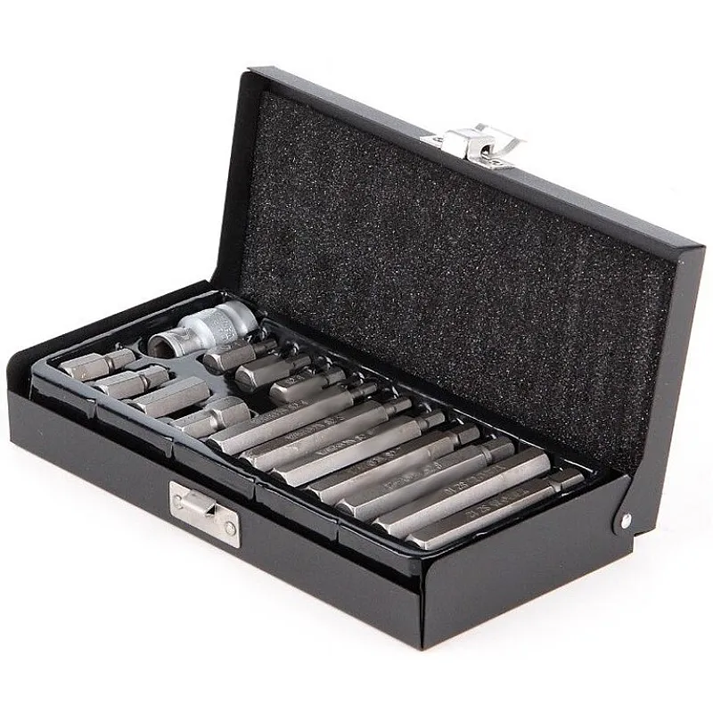 Набор насадок отверточных YATO HEX 30х75 мм (YT-0413) фото