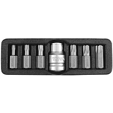 Набор насадок отверточных YATO "TORX-T" 30 мм (YT-0416)