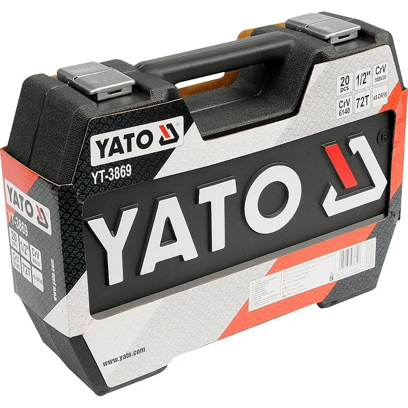 Набор торцевых головок Yato YT-3869 фото
