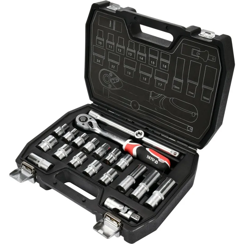 Набор торцевых головок Yato YT-3869 фото