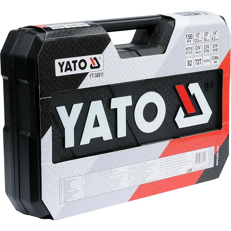 Набор торцевых головок Yato YT-38811 фото