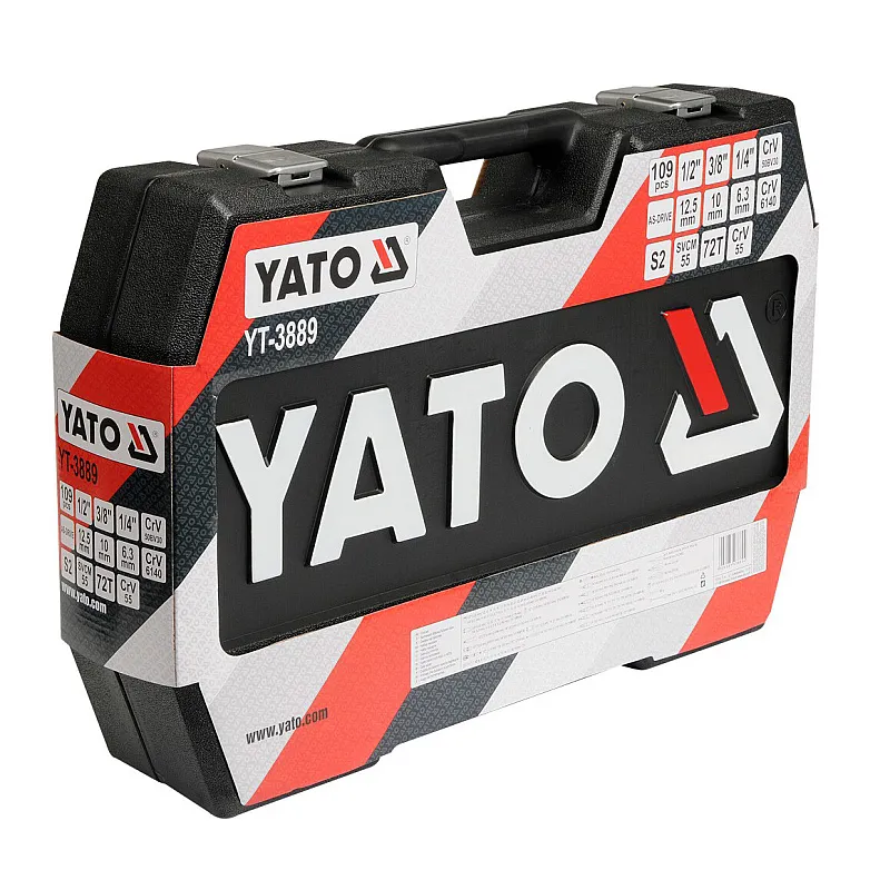 Набір торцевих головок Yato YT-3889 фото