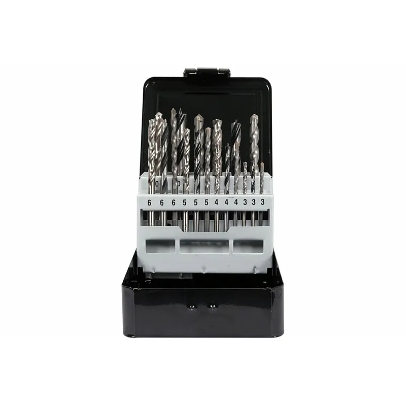 Набір універсальних свердл YATO 3-10 мм, 18 шт. (YT-43490) фото