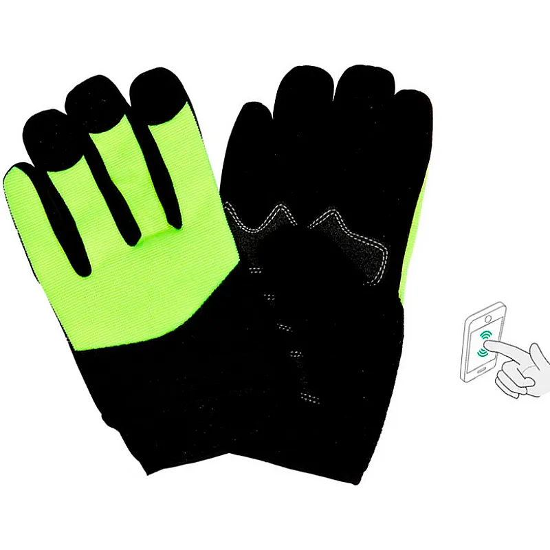 Рукавички Yato чорно-жовті розмір 8 (YT-74654) фото