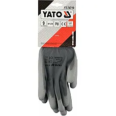 Рукавички Yato YT-74719 розмір 9 "Сірі"