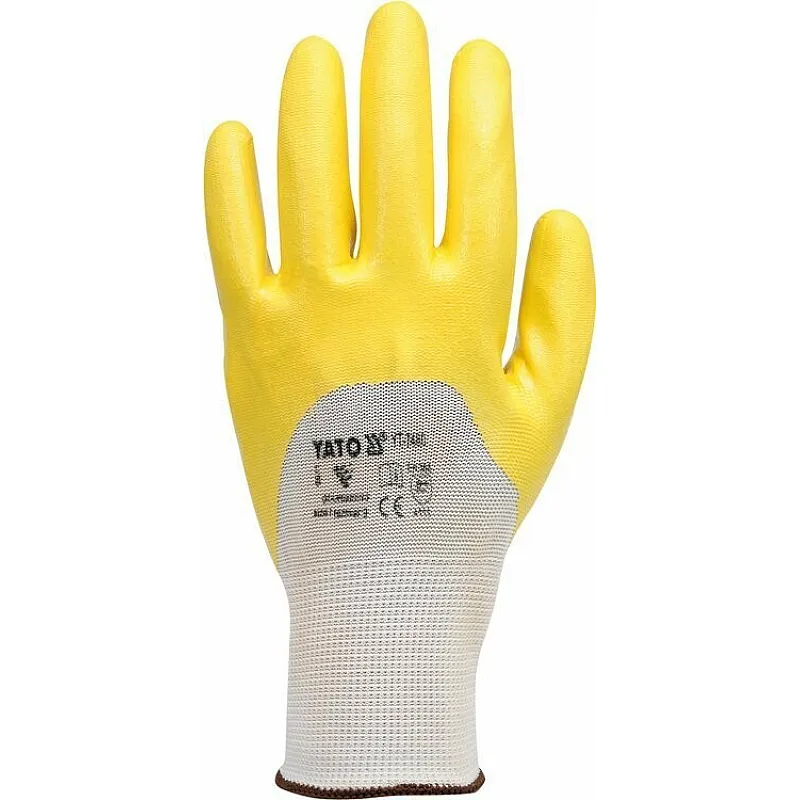 Рукавички Yato YT-7480 розмір 9 Жовті фото