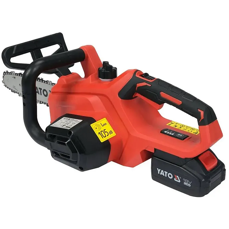 Пила цепная аккумуляторная YATO YT-828137 фото