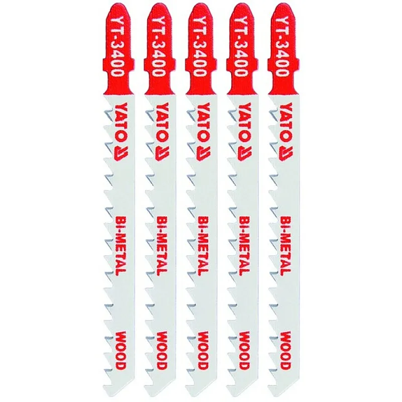 Полотно для електролобзика YATO BI-METAL 6TPI, 100 мм, 5 шт. (YT-3400) фото