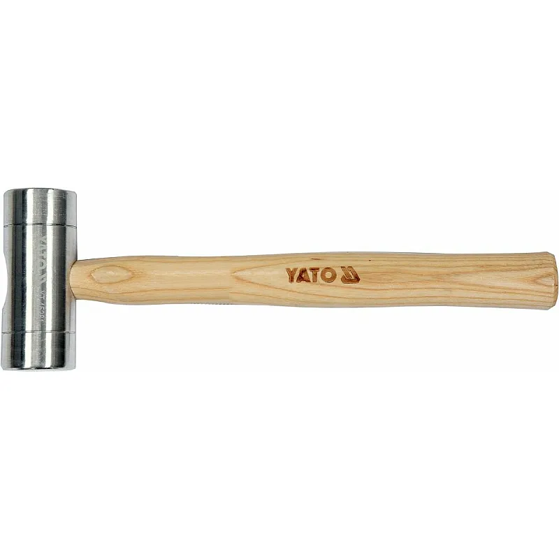 Слюсарний алюмінієвий молоток Yato 40x300 мм, 300 г (YT-45281) фото