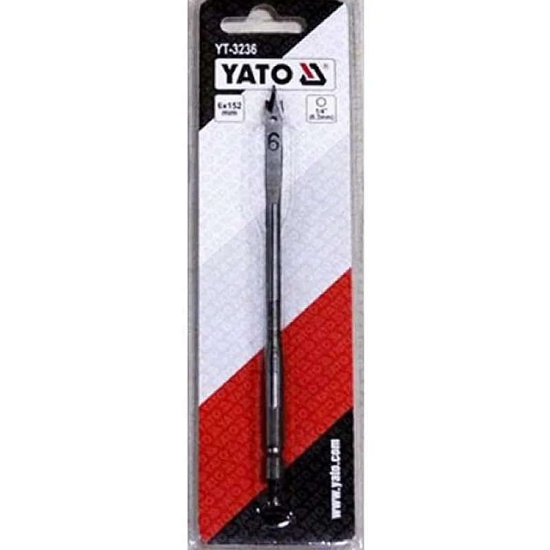 Свердло пухове по дереву YATO 6x152 мм (YT-3236) фото